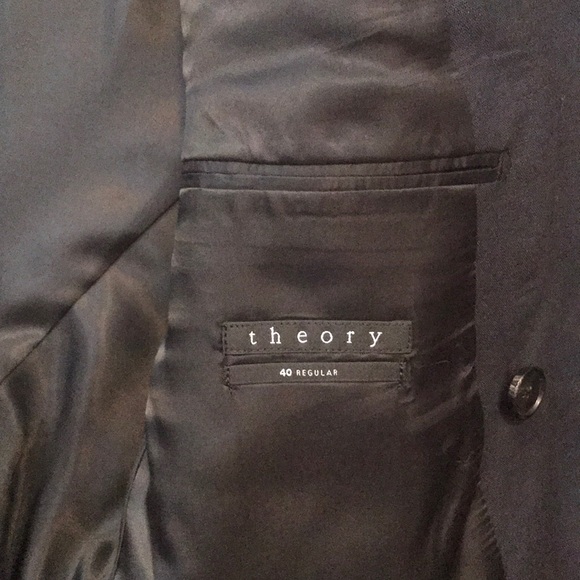 Theory Double-Breasted Blazer - Picture 2 of 2